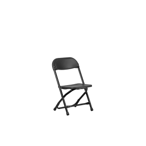 childrens-black-folding-chair